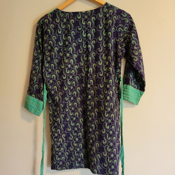 Mata Traders Free Trade Tunic Top - Picture 7 of 9